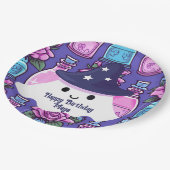 Halloween spook magische drankjes schattige verjaa papieren bordje (Gekanteld)