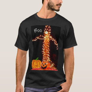 Halloween-spook met pompoenen feest T-shirt