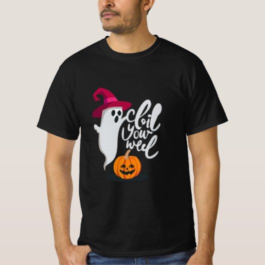 Halloween spook mode t-shirt (Voorkant)