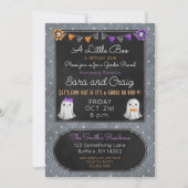 Halloween-spook of Boo-y-baby uitnodiging (Voorkant)