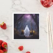 Halloween spook op schommel servet (Insitu)