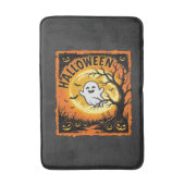 Halloween Spook Pompoen Geheime Boom Badmat (Voorkant Verticaal)