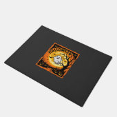 Halloween Spook Pompoen Geheime Boom Deurmat (Schuin)