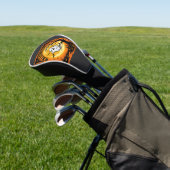 Halloween Spook Pompoen Geheime Boom Golfheadcover (Insitu)