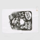  Halloween Spook Show Golfhanddoek (Horizontaal)