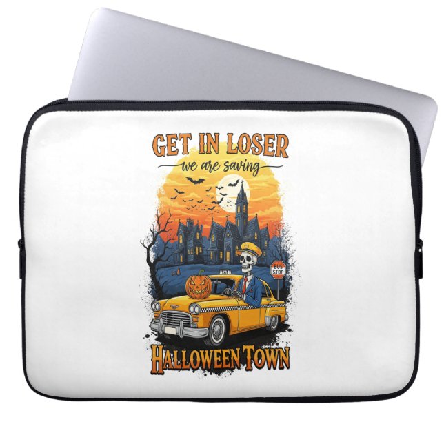  Halloween Spook Show Laptop Sleeve (Voorkant)