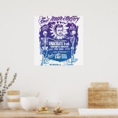  Halloween Spook Show Temple of Mystery Poster (Keuken)