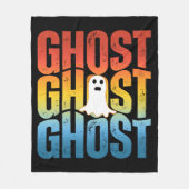 HALLOWEEN SPOOK SPOOK SPOOK FLEECE DEKEN (Voorkant)