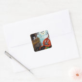  Halloween spook Vakantie maan sticker (Envelop)