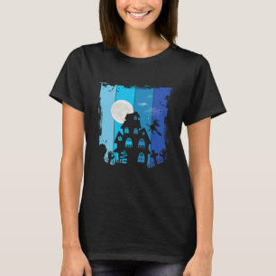 Halloween , spookachtig en griezelig design t-shirt