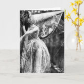 Halloween - Spookachtige Phantoms van de Nacht, Kaart (Gele Bloem)