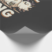 Halloween Spookbende Cadeaupapier (Hoek)