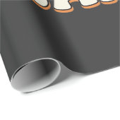Halloween Spookbende Cadeaupapier (Rol Hoek)