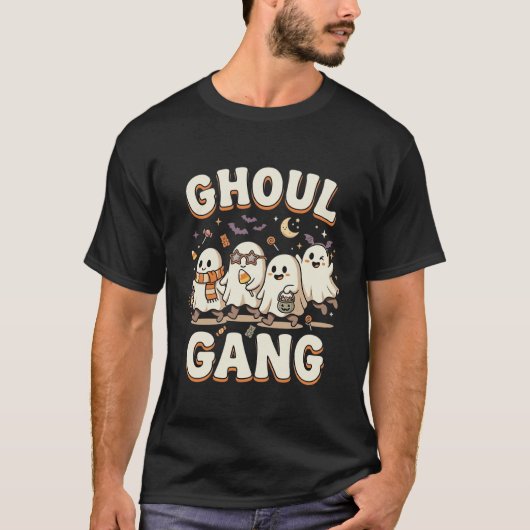 Halloween Spookbende T-shirt (Voorkant)