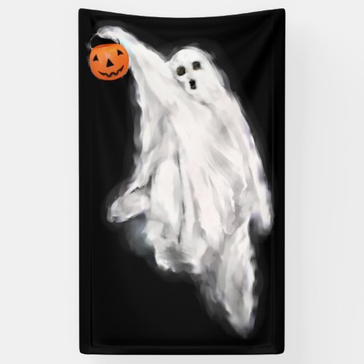 Halloween-spookdecoratie Spandoek (Verticaal)