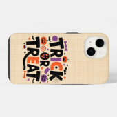 Halloween - spookfeest iPhone hoesje (Achterkant horizontaal)