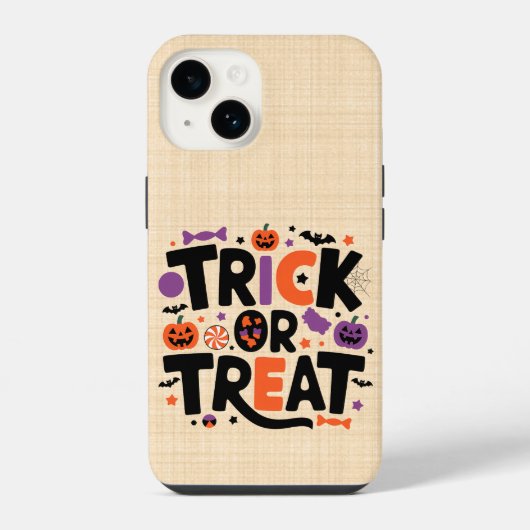 Halloween - spookfeest iPhone hoesje (Achterkant)