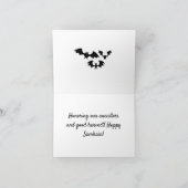 Halloween Spookfest Folded Wenskaart Kaart (Binnen)