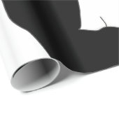 Halloween spookhond griezelig schattig cadeaupapier (Rol Hoek)