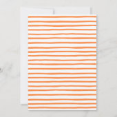 Halloween spookhuis kostuum feest kaart (Achterkant)