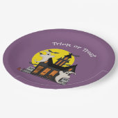 Halloween spookhuis papier Bord (Gekanteld)