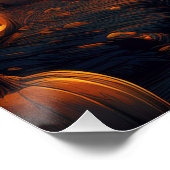 Halloween spookhuis truc voor behandelaars perfect poster (Hoek)