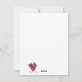 Halloween spookkaart feestdagenkaart (Achterkant)