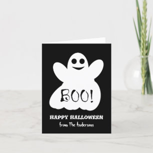 Halloween spookkaart kaart