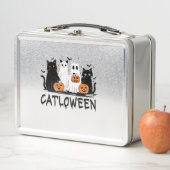 Halloween Spookkat Catloween Grappige Zwarte Kat K (In situ)