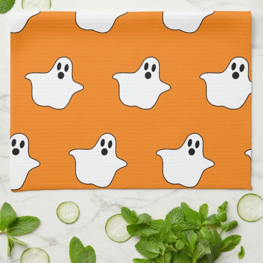 Halloween spookkeuken handdoeken (Gevouwen)