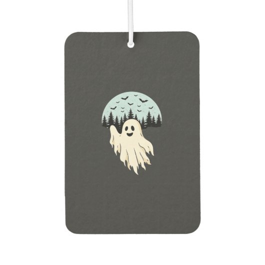Halloween Spookmaan Bos Ontwerp_1 Luchtverfrisser (Voorkant)