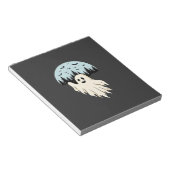Halloween Spookmaan Bos Ontwerp_1 Notitieblok (Schuin)