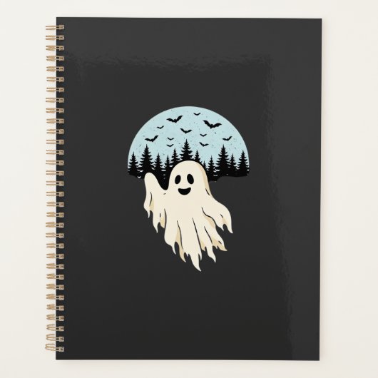 Halloween Spookmaan Bos Ontwerp_1 Planner (Voorkant)