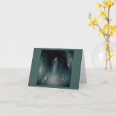 Halloween - spookmijn 2 kaart (Gele Bloem)