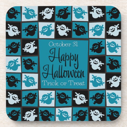 Halloween spookmozaïek onderzetter (Voorkant)