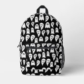 Halloween spookpatroon bedrukte rugzak (Voorkant)