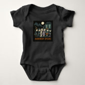Halloween Spooks Baby Romper (Voorkant)