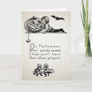 Halloween Spooks Kaart