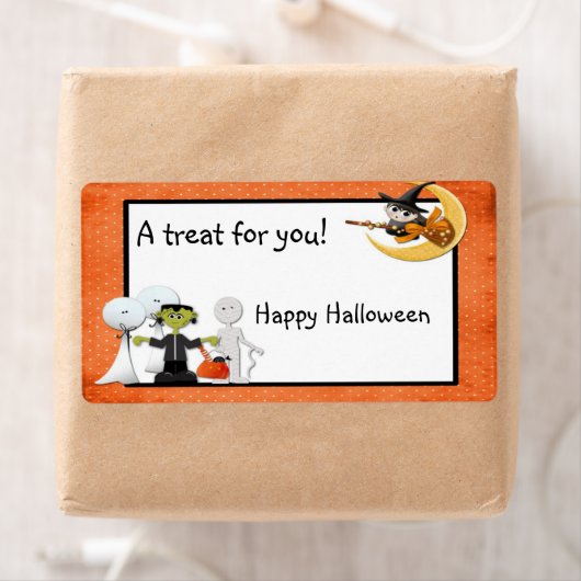 Halloween Spooks Label (Insitu)