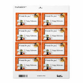 Halloween Spooks Label (Full Sheet)