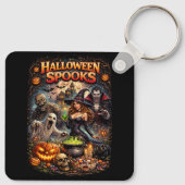 Halloween Spooks Sleutelhanger (Achterkant)