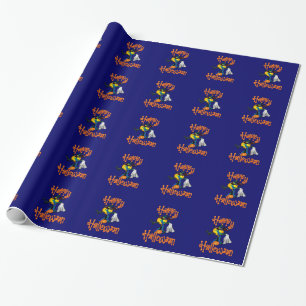 Halloween Spooks Wrapping Paper Cadeaupapier