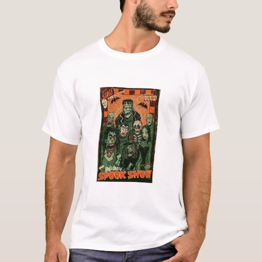 HALLOWEEN SPOOKSHOW T-SHIRT (Voorkant)