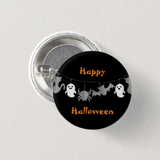 Halloween spookslinger Button (Voorkant /achterkant)