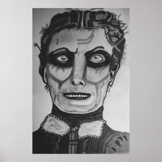 HALLOWEEN SPOOKT HUIS RESIDENT GHOST POSTER (Voorkant)