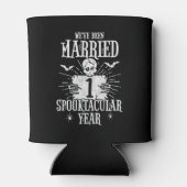 Halloween Spooktacular 1st Wedding Jubileum Blikjeskoeler (Achterkant)