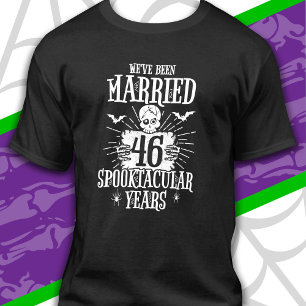 Halloween Spooktacular 46e huwelijksverjaardag T-shirt