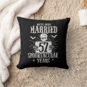 Halloween Spooktacular 57e trouwdagjubileum Kussen (Deken)