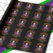 Halloween Spooktacular 5th Wedding Jubileum Cadeaupapier