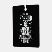Halloween Spooktacular 6th Wedding Jubileum Metalen Ornament (Voorkant links)
